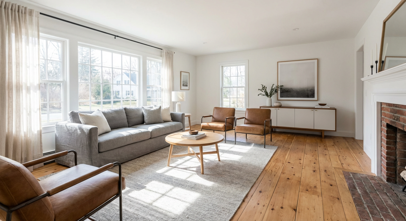 Beautifully restored home after water damage